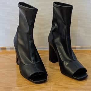 Zara open toe high heels